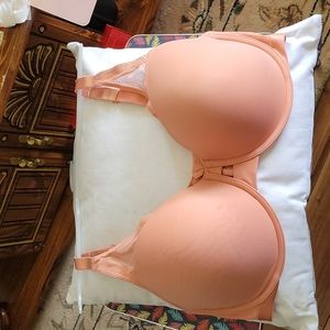 Pink T-shirt Mesh bra